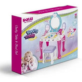 Set Vanity Con Mesa y Banco  Unicornio